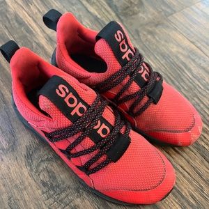 Boys Red Size 2 Adidas Sneakers